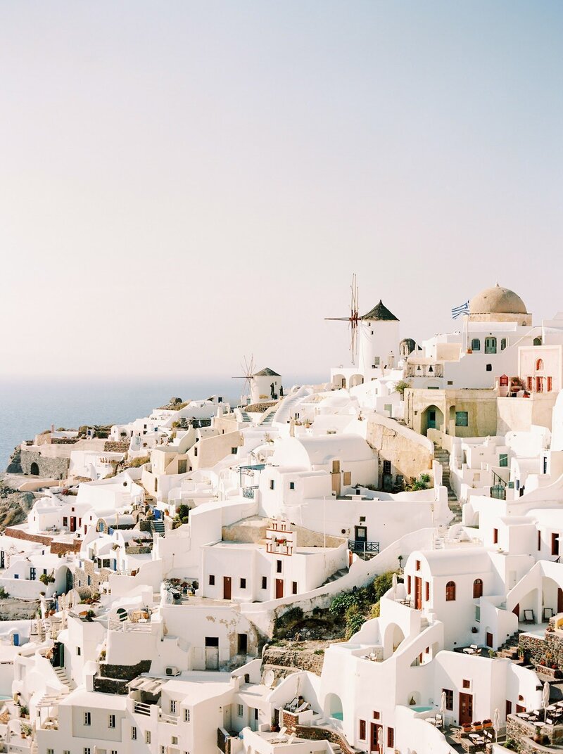 Beautiful Italian village next to the ocean