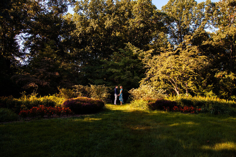 national arboretum engagement and wedding photographer
