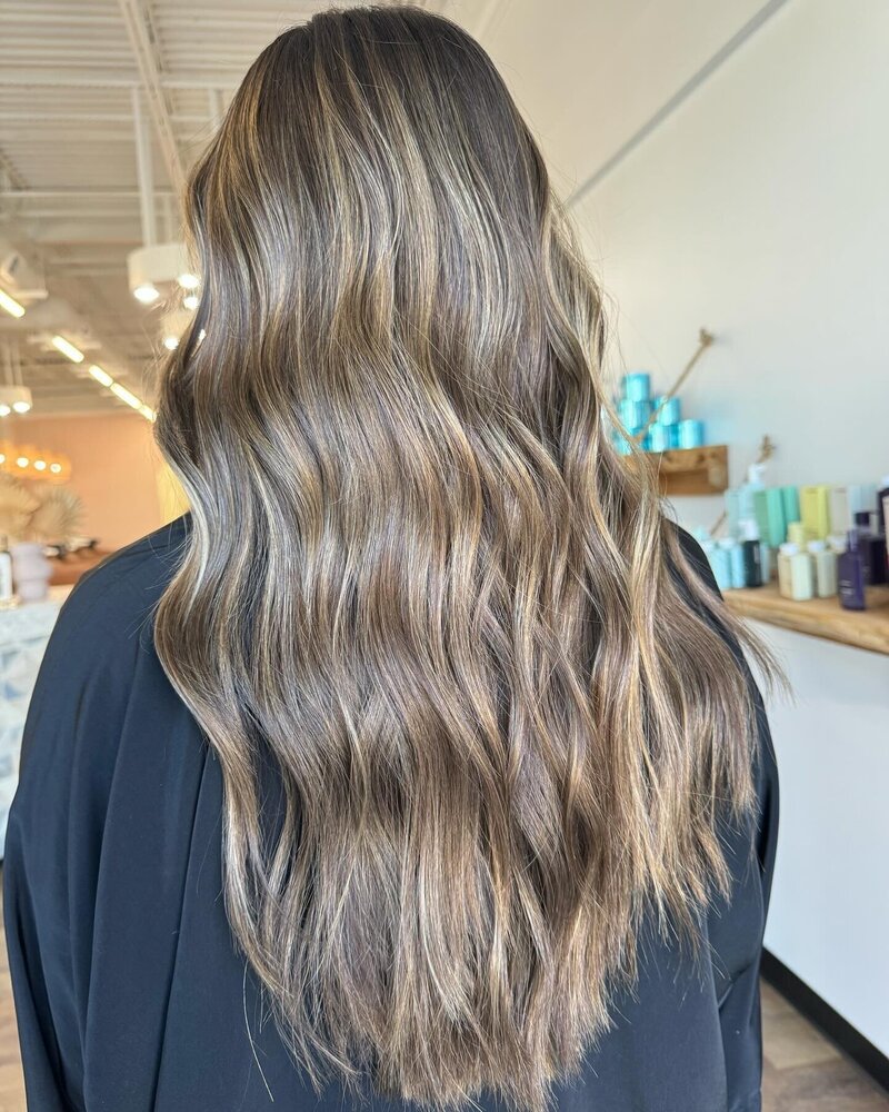 Beachy Bronde Sun-kissed  Hair Color by Salt Hair Collective - East Beach Norfolk Hair Salon for Lived in Low Maintenance Color - 13