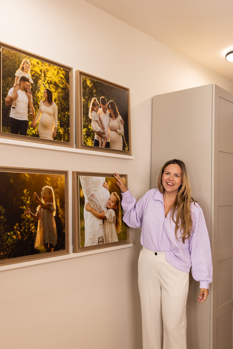 Handgemaakte fotoproducten van Juliette Fotografie, perfect voor wanddecoratie. Unieke kunstwerken die momenten en herinneringen prachtig tot leven brengen aan de muur.