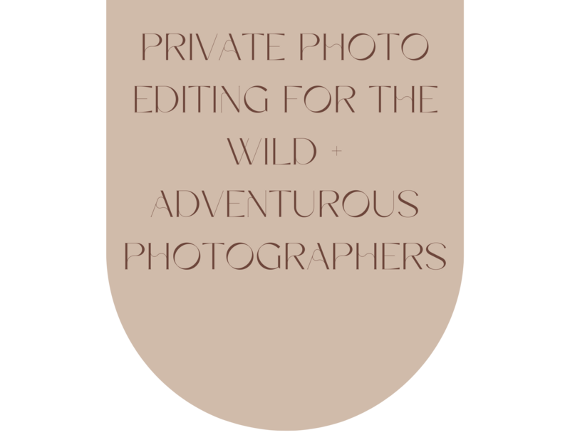 Ayla B Edits is a Private Photo Editing company for the busy, adventurous photographer