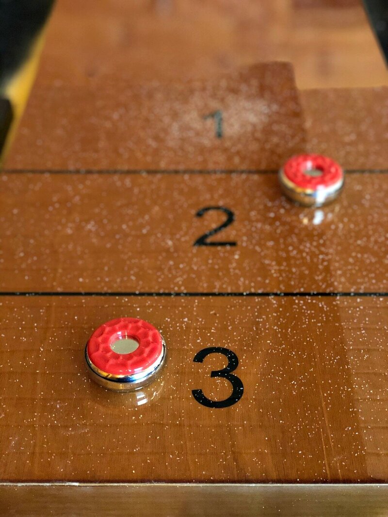 Shuffleboard Detail