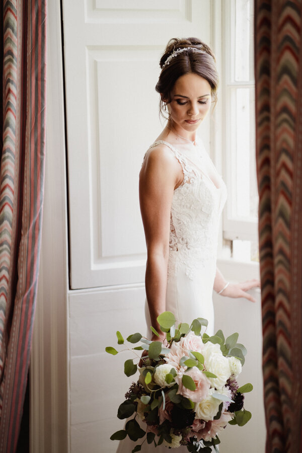 bridal bouquet scottish borders