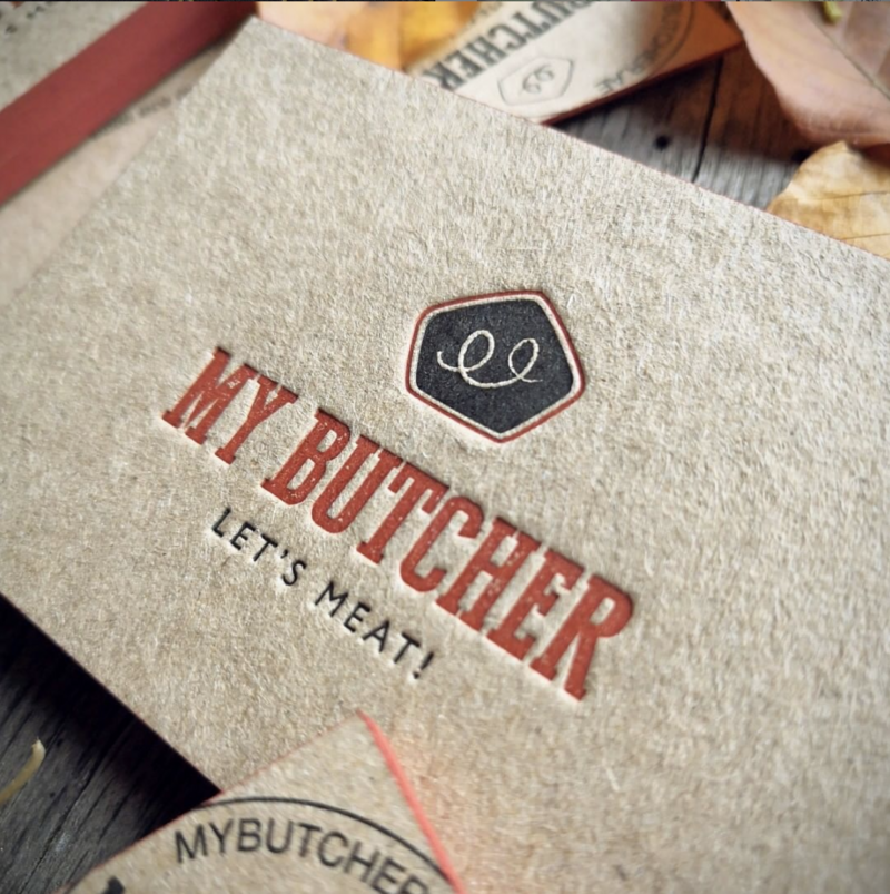 Mybutcher Business cards