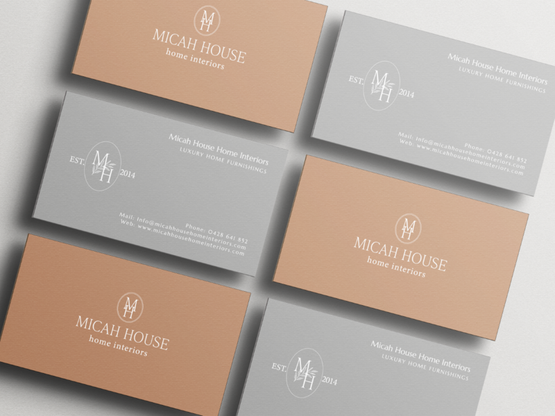 Micah House Business Card Scene