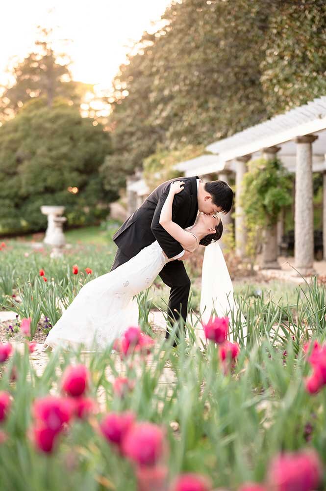 Maymont Wedding Photos in spring