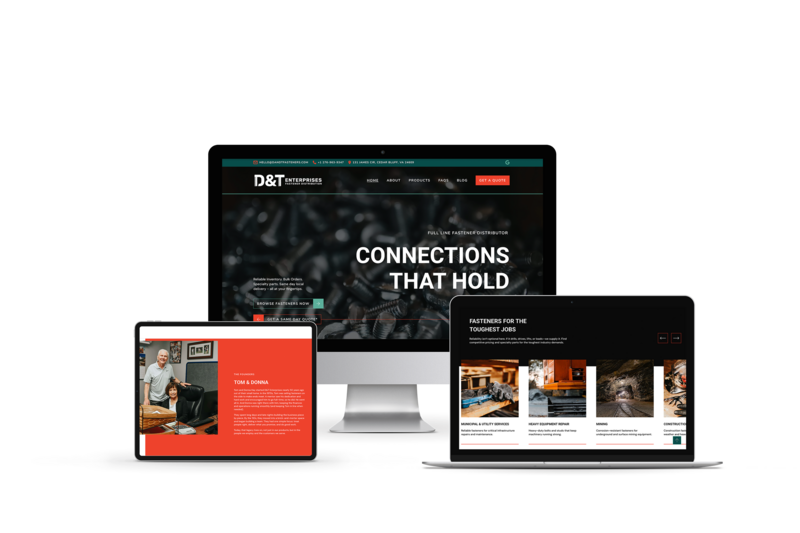 Ipad and laptop sitting in front of desktop computer with yellow background