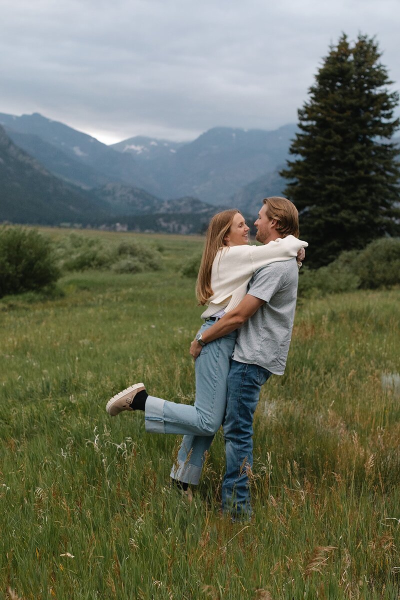 Denver mountain engagement