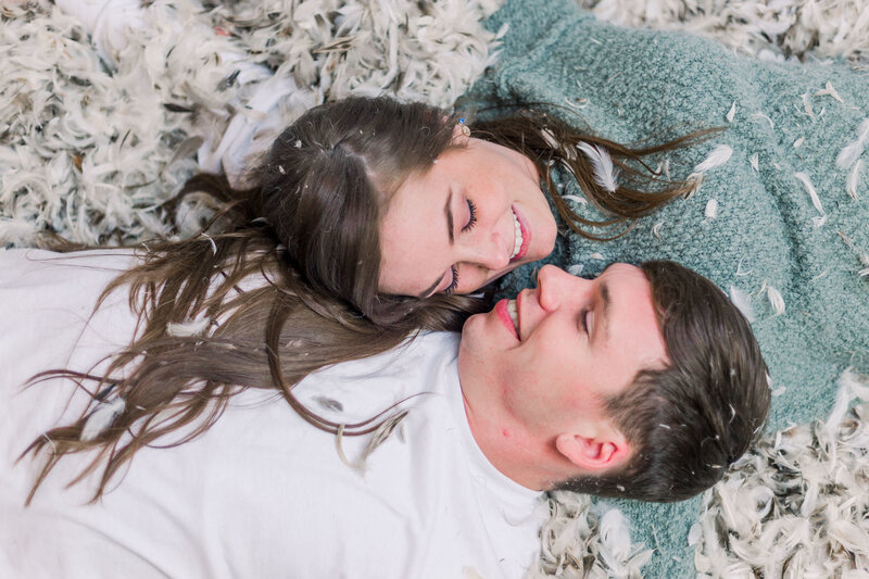 At-Home Couple's Session in Newnan, Georgia captured by Staci Addison Photography