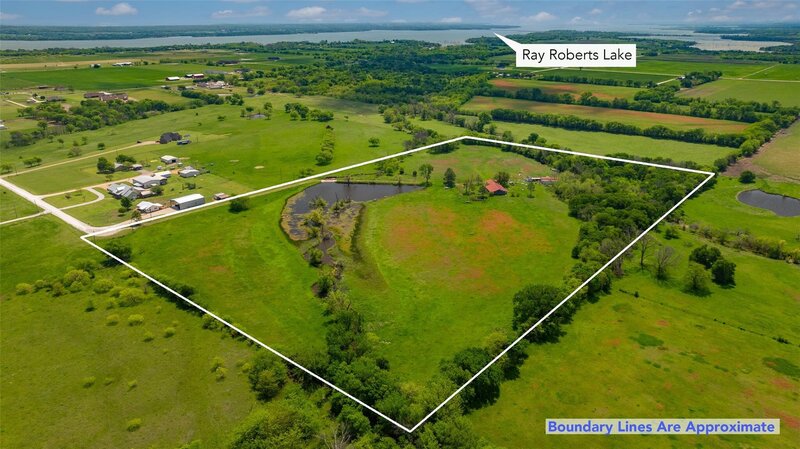 22 Acre property near Lake Ray Roberts for sale in Valley View, Tx location 434 Lowe Road, Valley View, TX