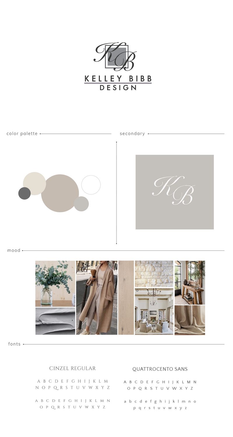 Brand Identity - Kelley Bibb