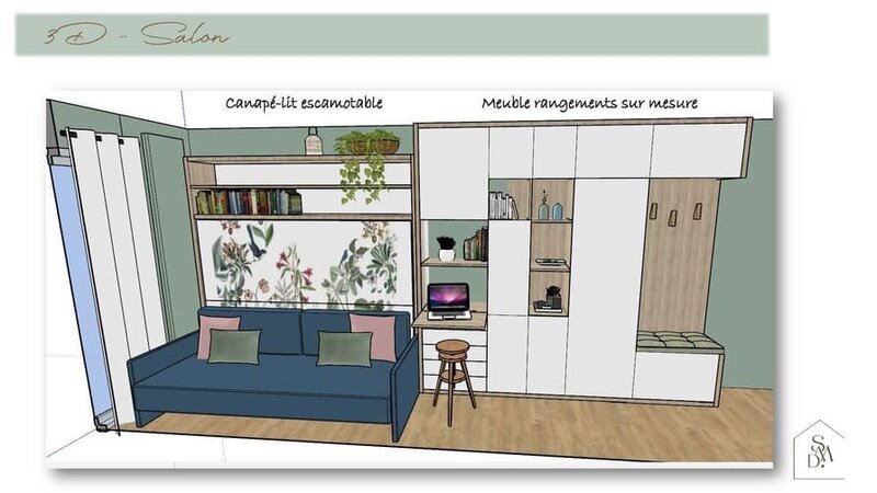 Sandrine Meurice Décoration - Vues/Modélisations 3D