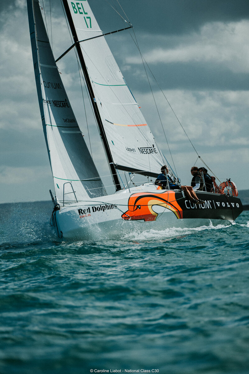 reportage photo regate J80 cherbourg - photos YCC cherbourg - caroline liabot