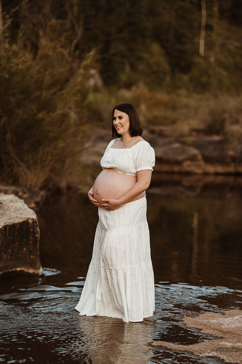 Bunbury Maternity Photography in Water