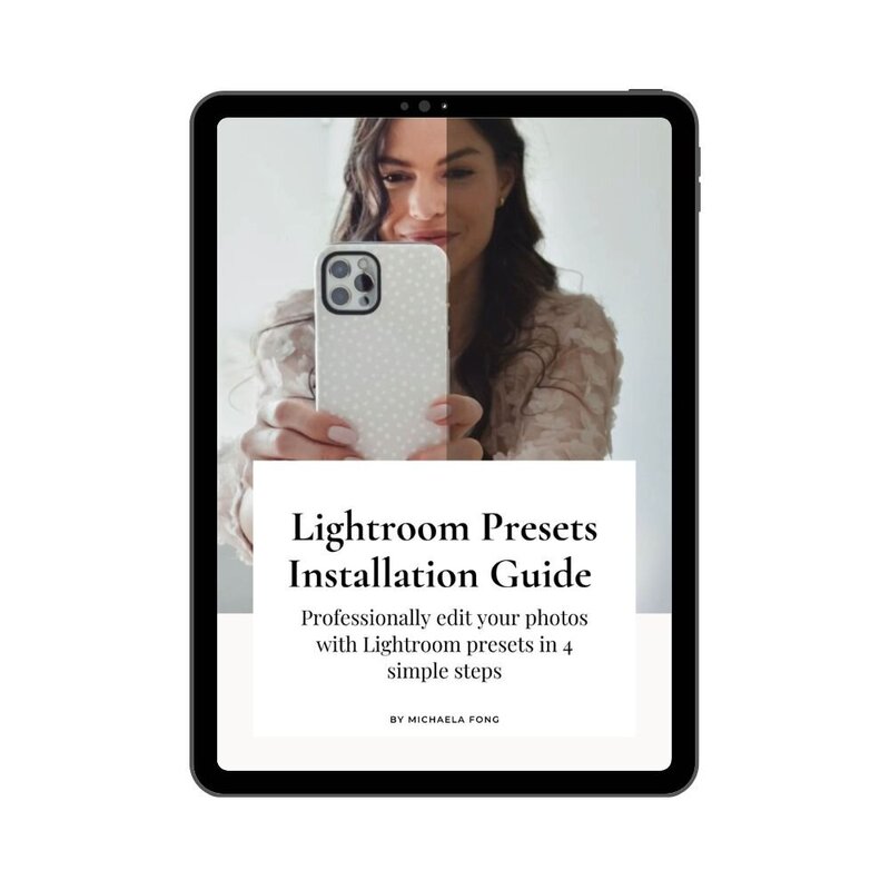Lightroom presets installation guide