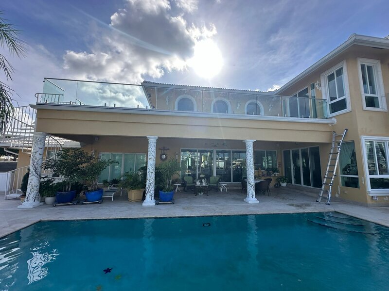Modern Glass & Aluminum Railings in Boca Raton, South Florida