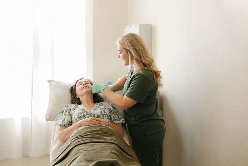 Non-surgical Botox wrinkle treatment by Dr Olivia James in Leeds