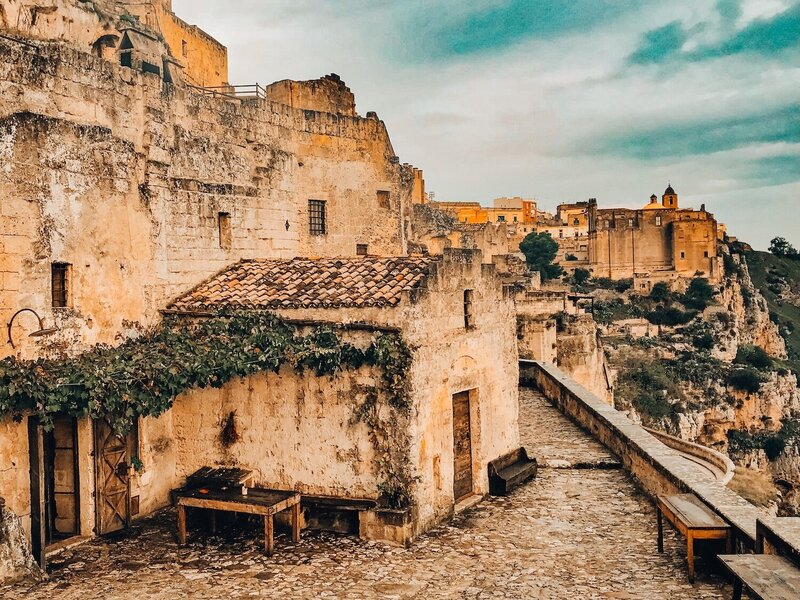 MATERA ITALY sextantio cave hotel