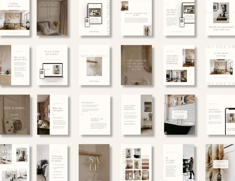 Minimal Instagram templates Wahiba Wonders 13