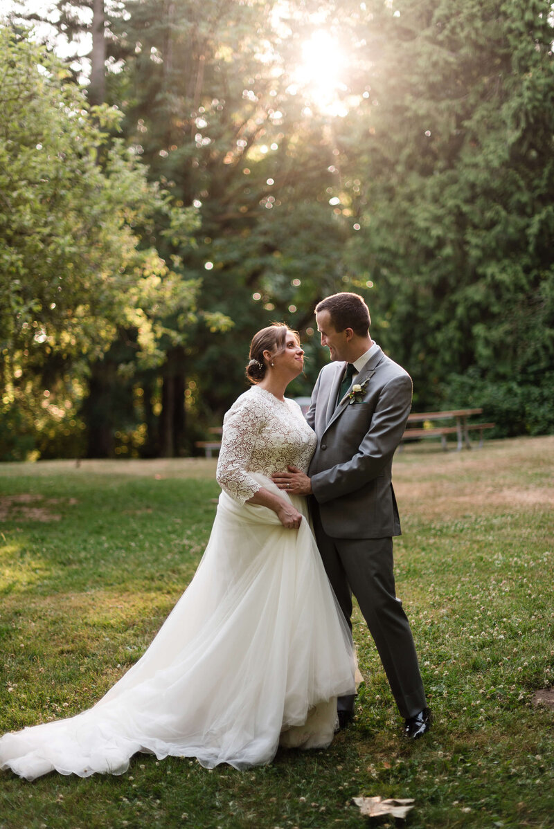 Couple at The Lodge at St. Edward Park