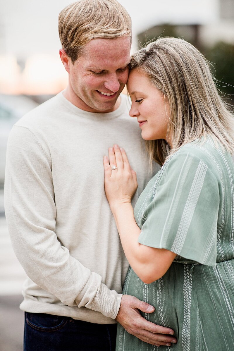hand on chest by knoxville wedding photographer, amanda may photos
