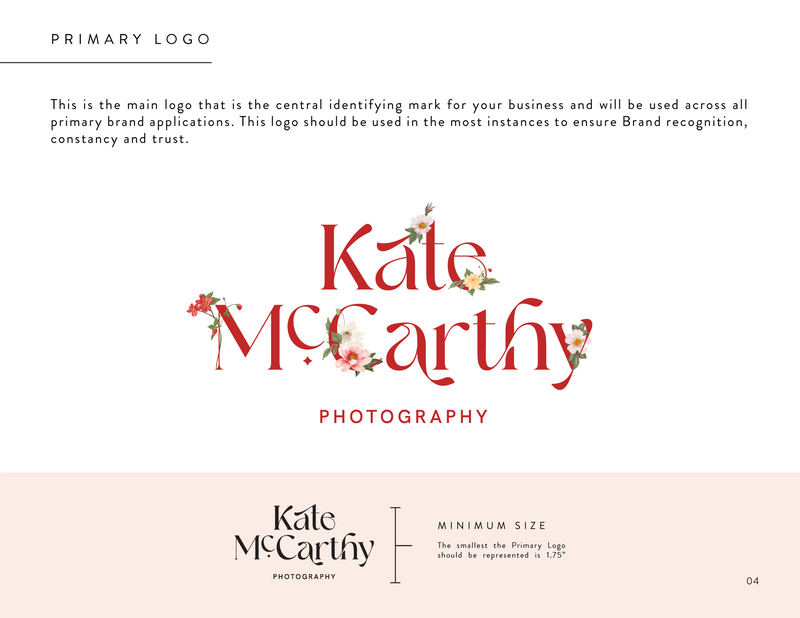 Kate McCarthy - Brand Identity Style Guide_Primary Logo