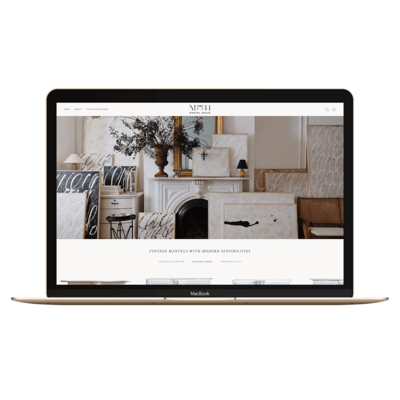 Monica Francis Design Bespoke sites for Creatives