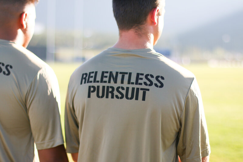 Close up of men's practice t-shirts - Zoomie Rugby