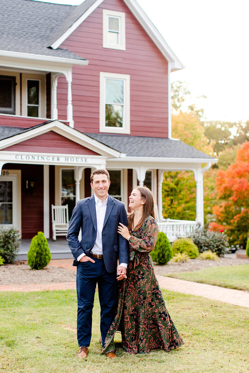 Lenoir-Rhyne University Fall Engagement_NC Wedding 7 Family Photographer_Katelyn Shelley Photography-1 (72)
