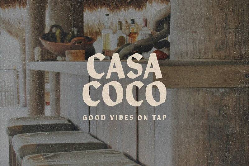 Screenshot of Casa Coco branding and custom Showit website by Soltide