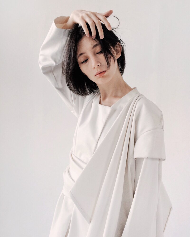 model muted tones