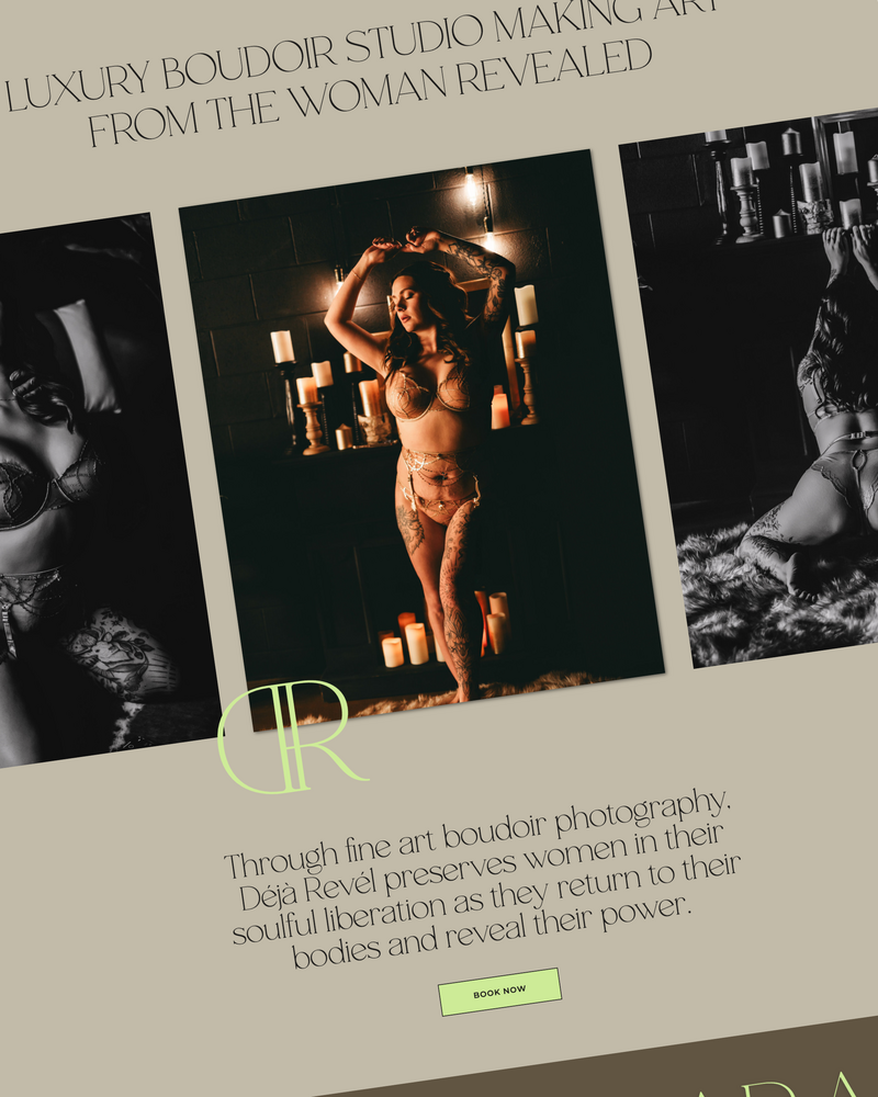 Deja Revel About Page Top Deja Revel Fine Art Boudoir