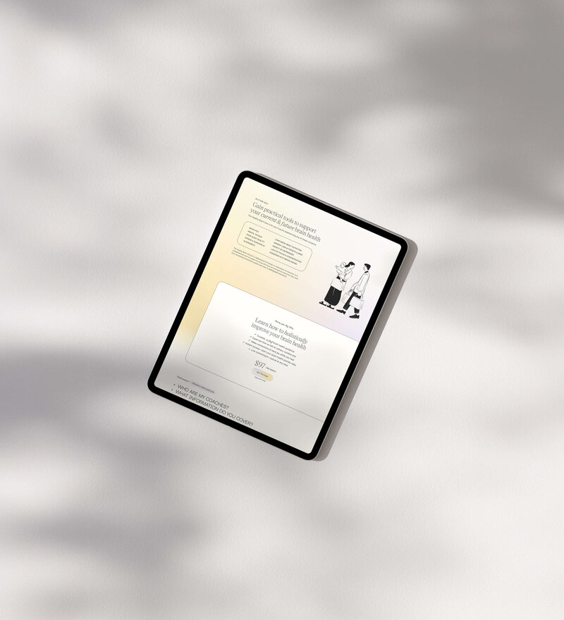 Doctor on a Mission Showit Designer