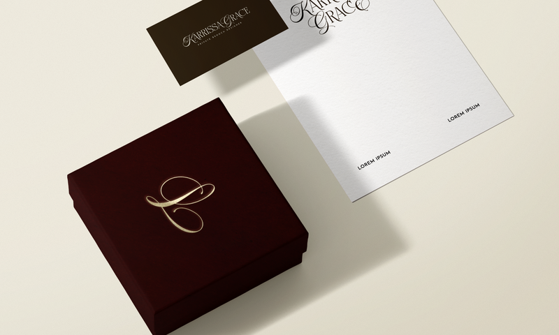 Brooch designer package mockups