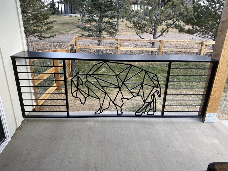 buffalo integrated artistic railing