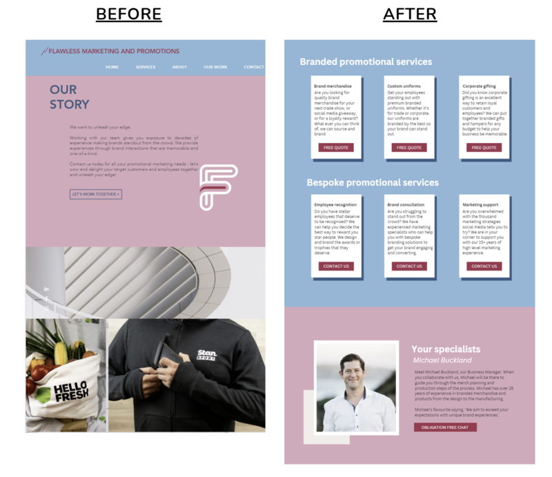 Flawless-Before-after-copywriting-home-page