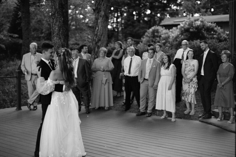 beautiful wedding on film with a vintage feel