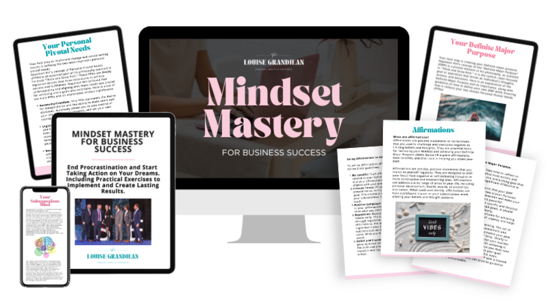 Branded social media graphics designed for course launch visibility by Jessie Richards