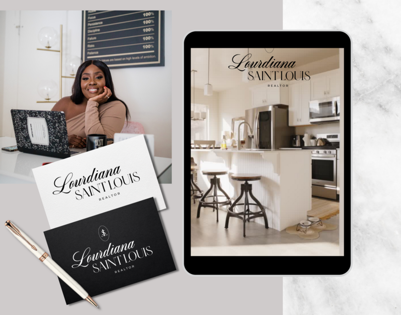 Lourdiana BRANDING DELIVERABLES by Clb Reverie Design