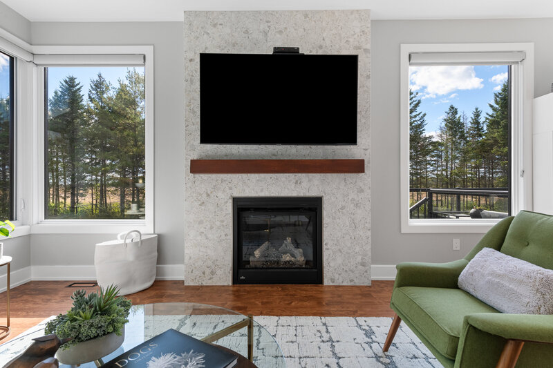 final image of our modern revival interior design project