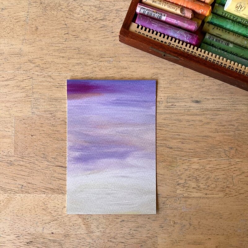 Lavendar Skies Print Kristin Vanderlip