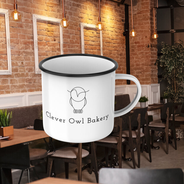 Clever Owl Bakery Mug 2