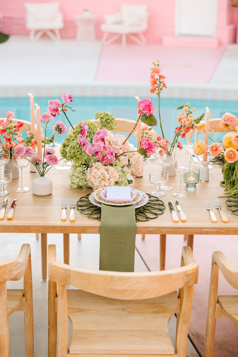wedding tablescape details