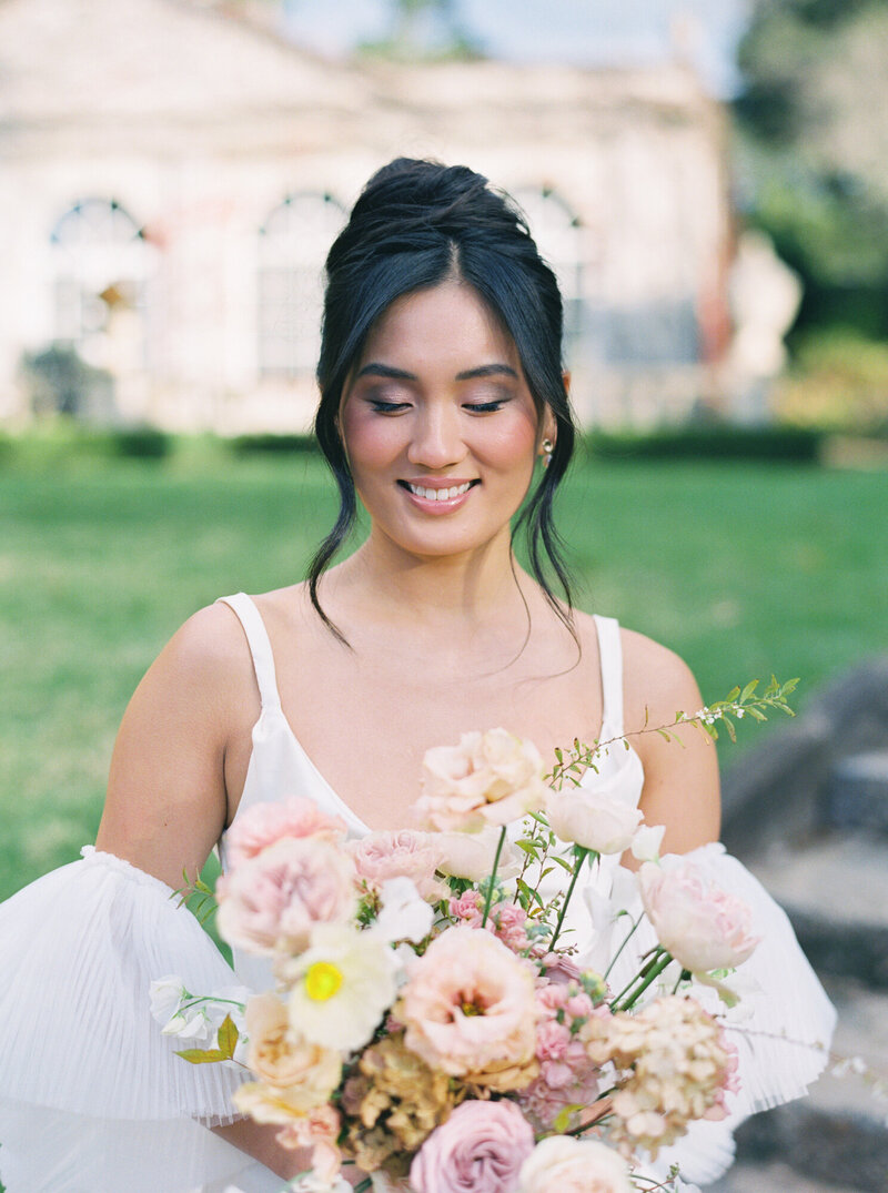 Milton Park Country House Bowral Wedding Venue Luxury Chic Autumn Garden Wedding by Fine Art Film Destination Wedding Photographer Sheri McMahon-48