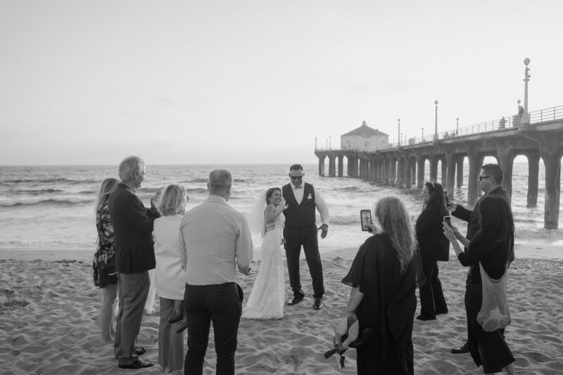 Manhattan Beach Pier Wedding