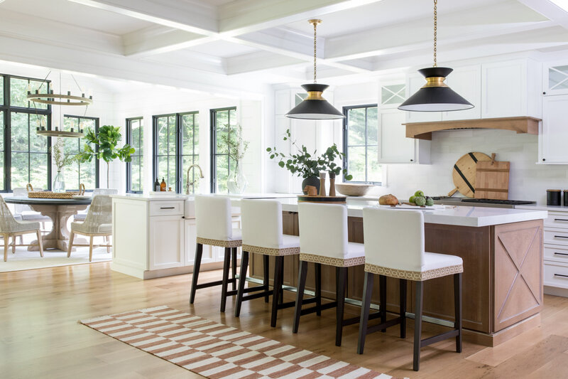 kitchen photo of Bay House Avalon Project by Stephanie Kraus Designs