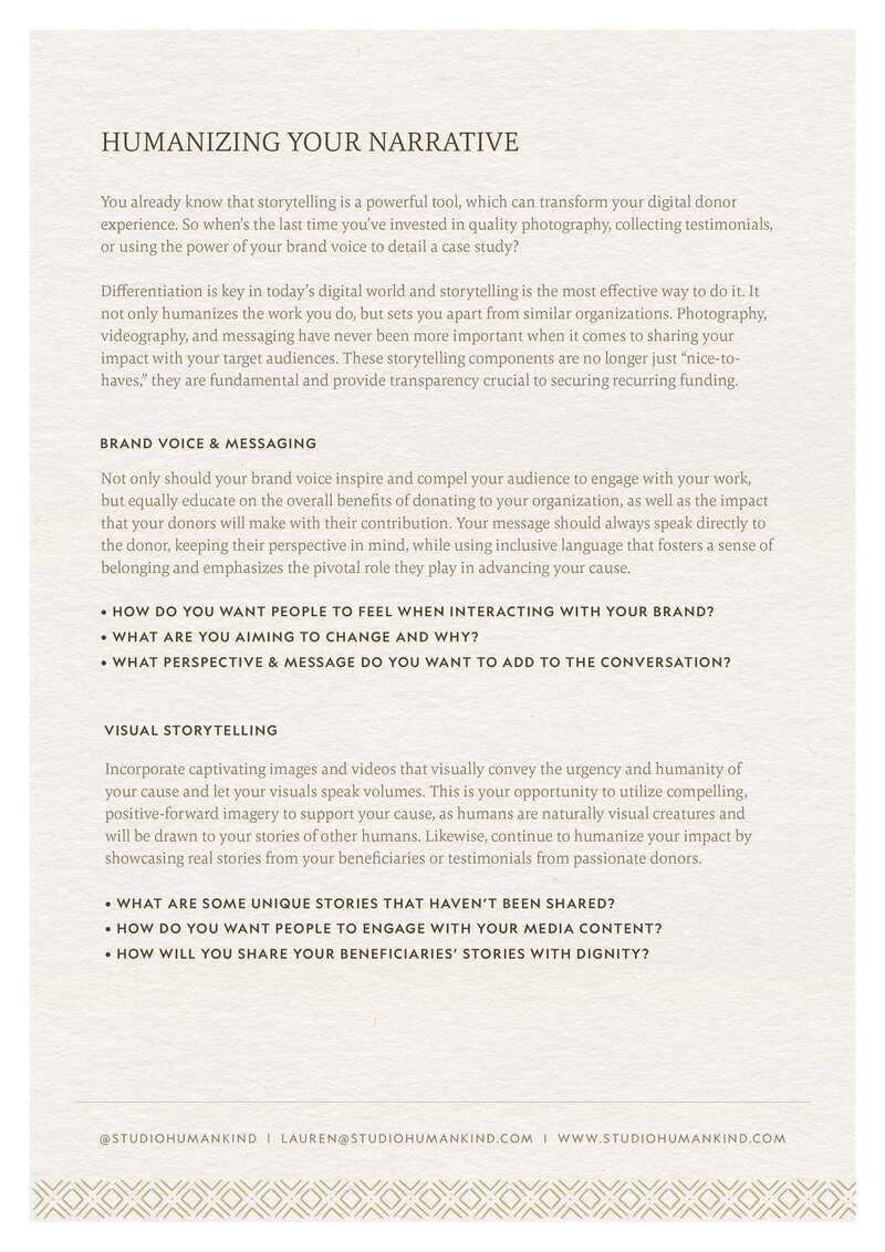 Humankind | Nonprofit Website Templates & Design