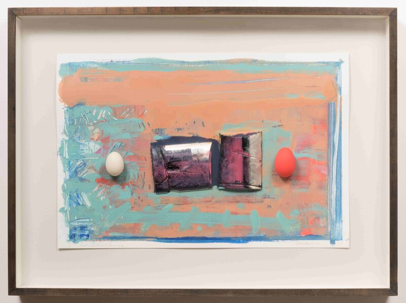 Red Centre Crossing 3, 1997 Mixed media on paper 39 x 60 cm_11zon