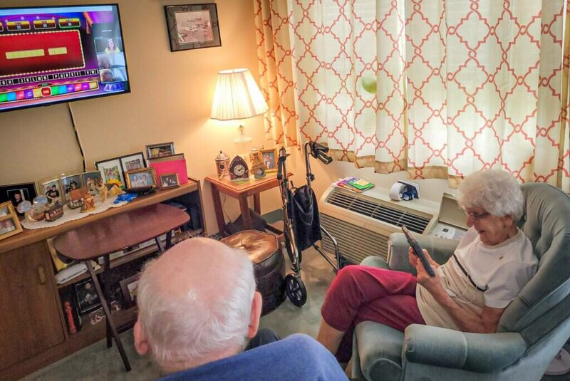Spintopia - A fully hosted, interactive game for seniors