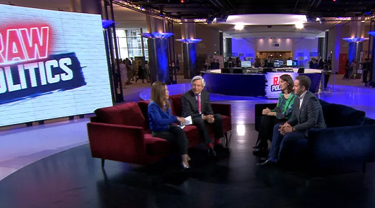 Hosting Raw Politics on Euronews NBC
